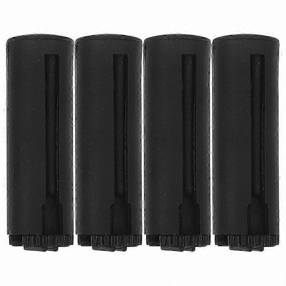 Retractable Barrier Belt End Plastic Strap End 4Pcs for Queue Management