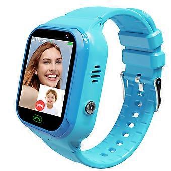 4G GPS Kids Smartwatch with Video Call, SOS Alert, Camera, Tracker for Boys and Girls Blue