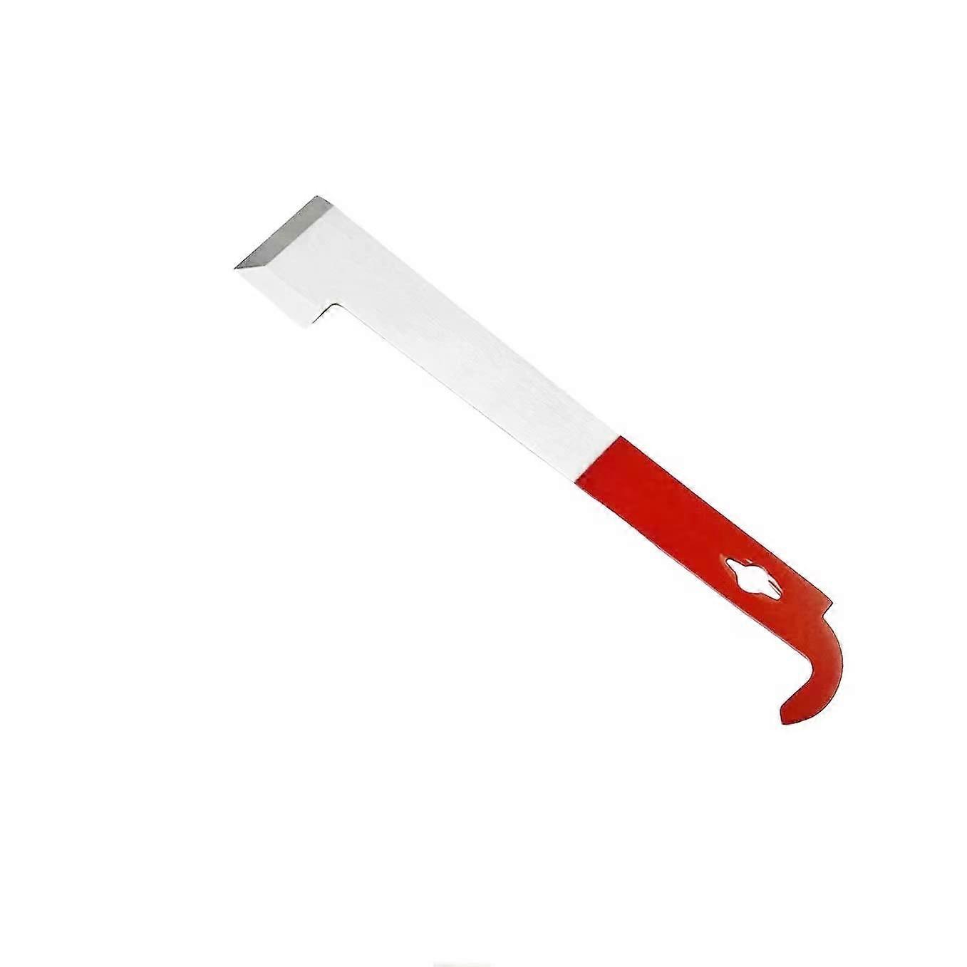 Bee Hive Tool J Hook Frame Lifter and Scraper 2 in 1 Beekeeping Pry Bar for Efficient Removal