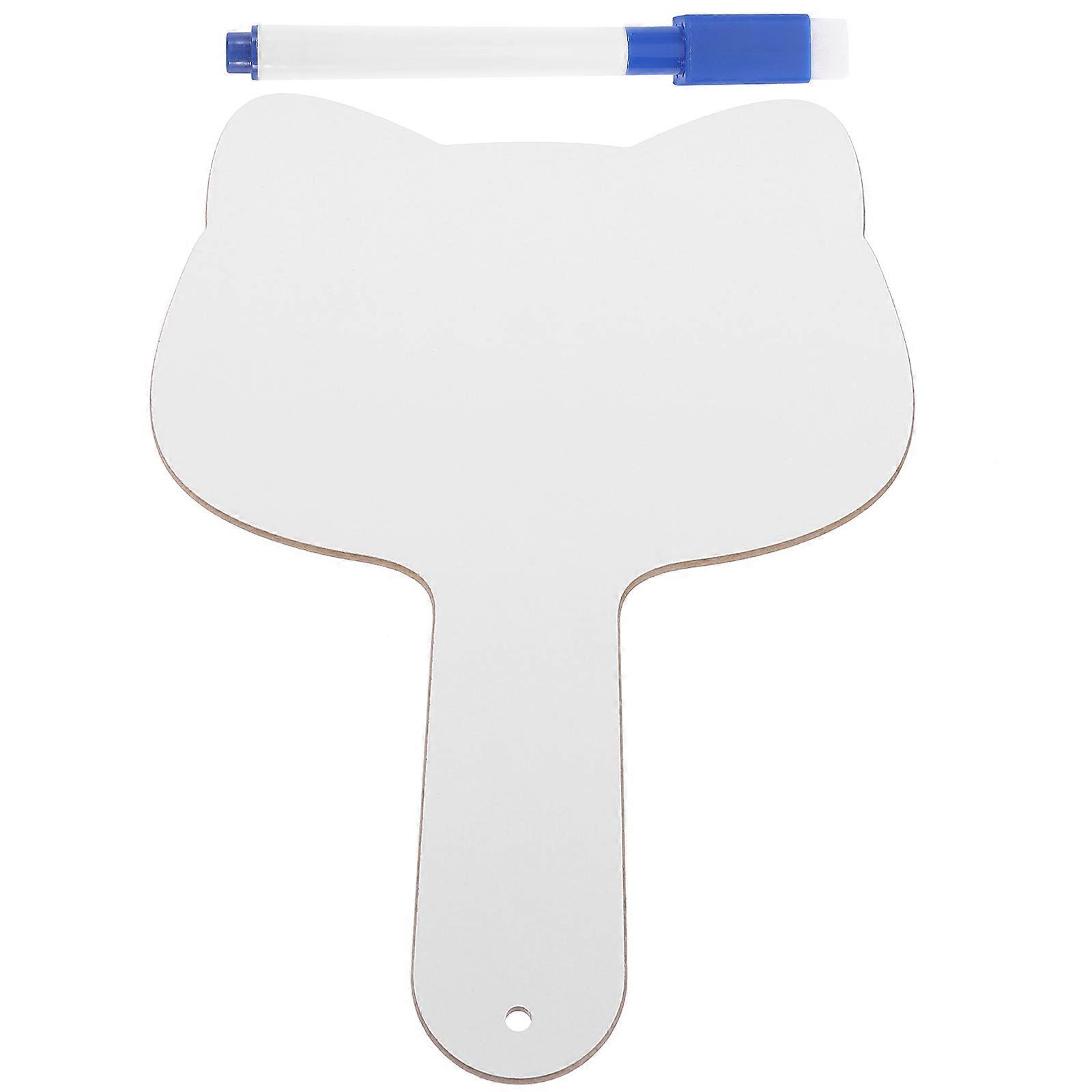 Classroom White Boards Handheld Answer Paddle for Student 2Sets