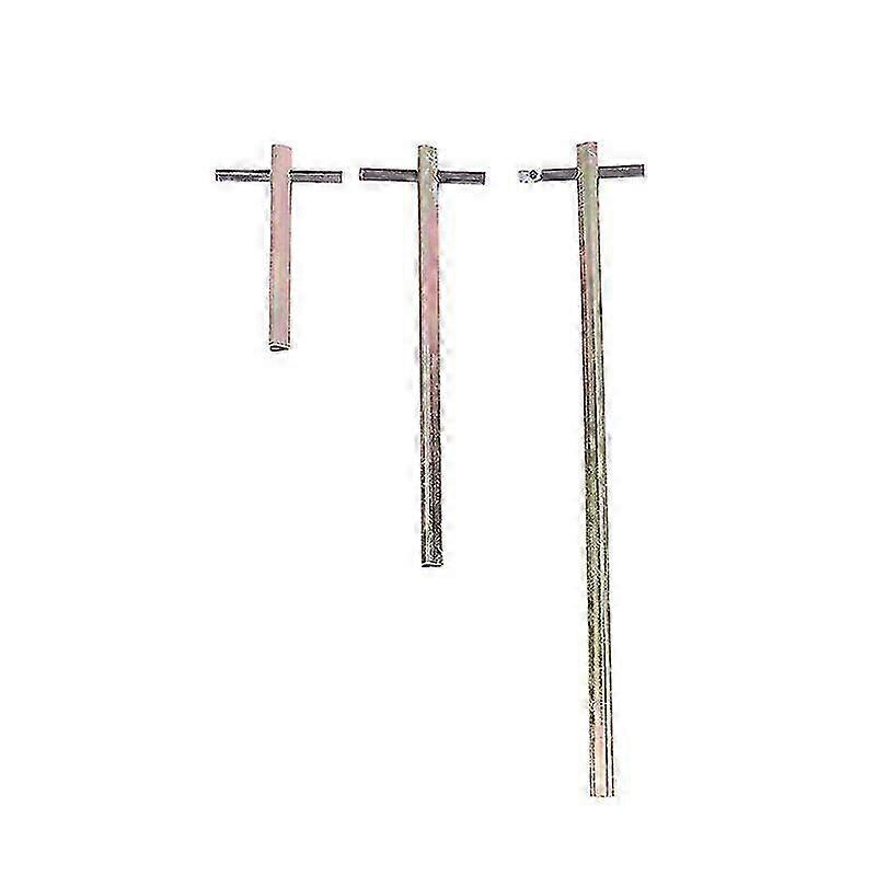 100/200/300mm Elevator Triangle Key Extended Triangular Screwdriver Wrench for Train Door