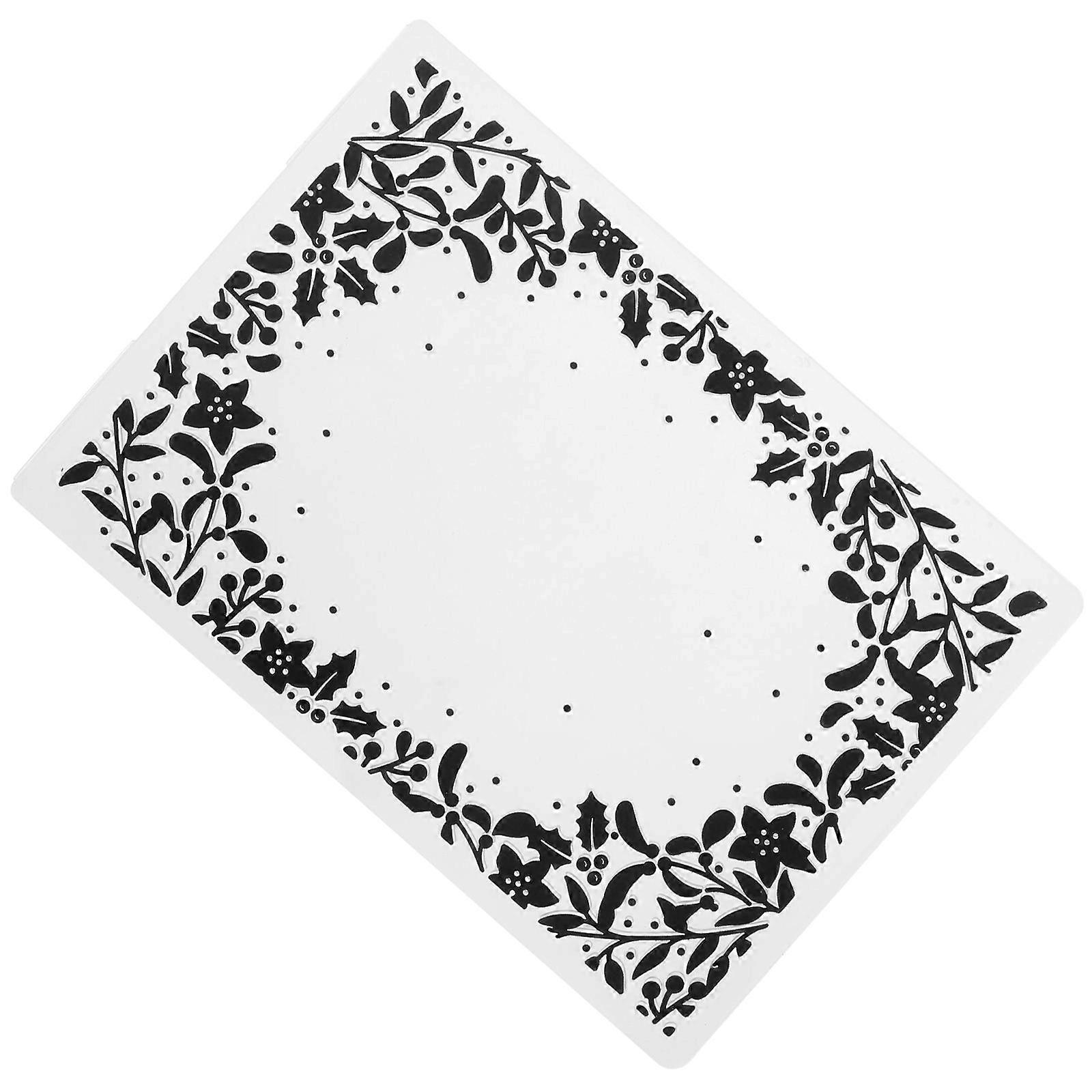 DIY Embossing Folder Plastic Embossing Template for Decoration Card Making