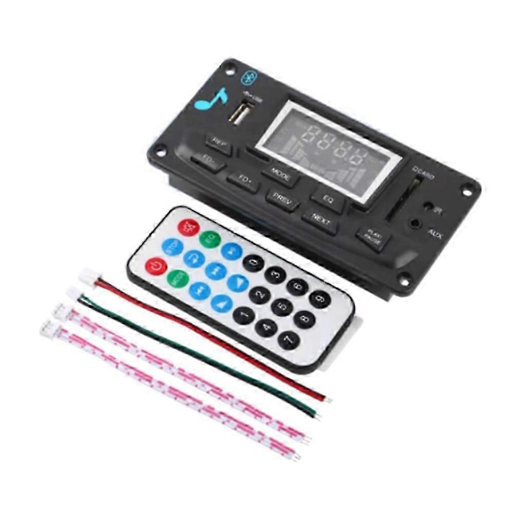 DIY MP3 Decoder Board Player Bluetooth Lossless APE Decoder EQ Adjustment/FM Spectrum Display Audio Equalizer apex
