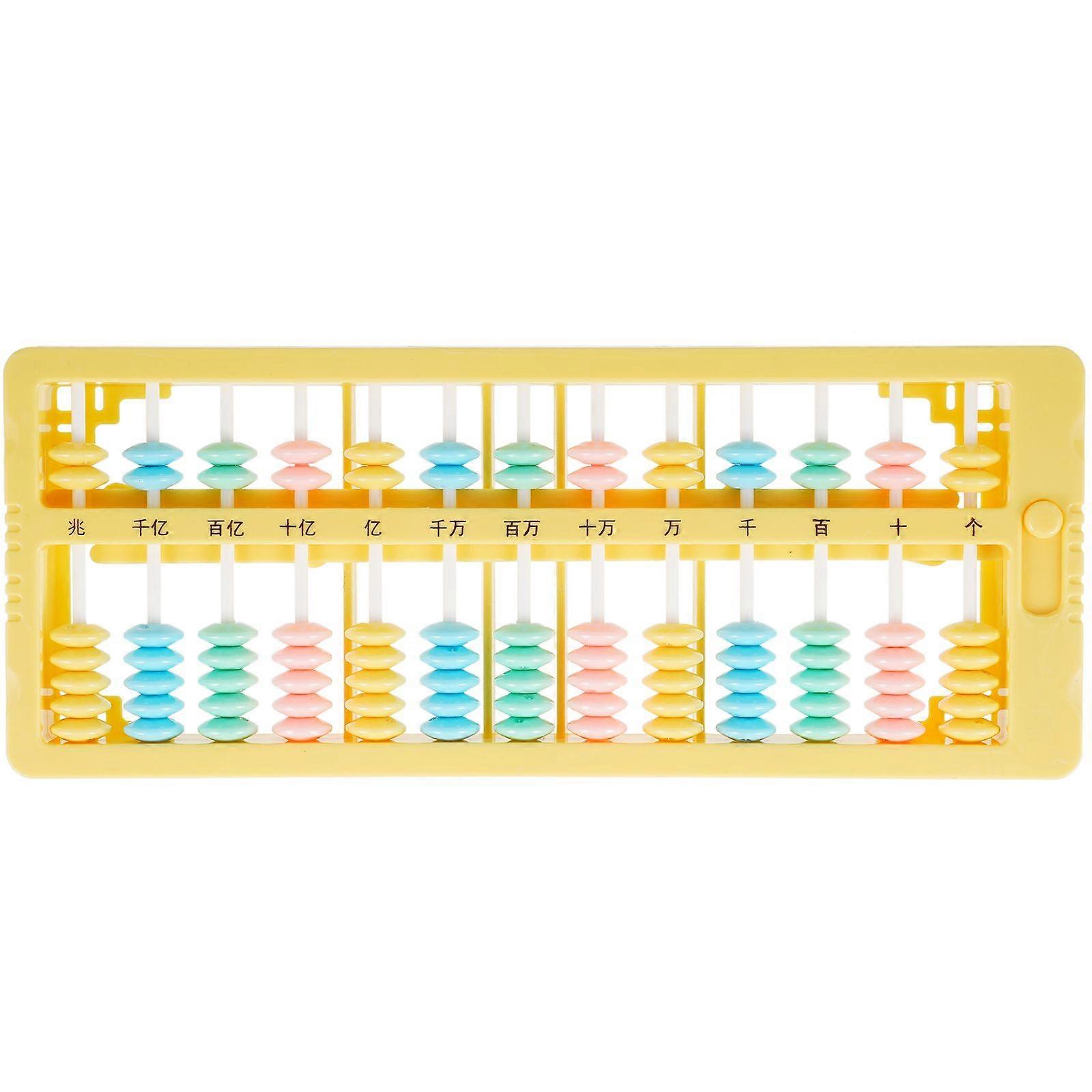 Pupil Math Learning Tool Counting Tool Kids Math Counting Frame Math Leaning Supply