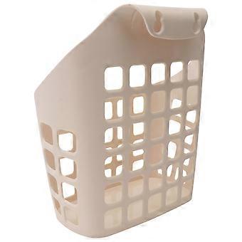 Hängande krubba i plast för kaninmatning, 2 st beige ställ