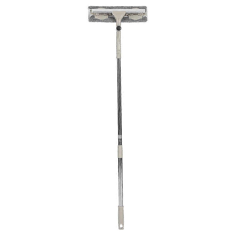 Window Cleaning Squeegee, Double Sided, Long Rotating Rod, Cleaning Tool