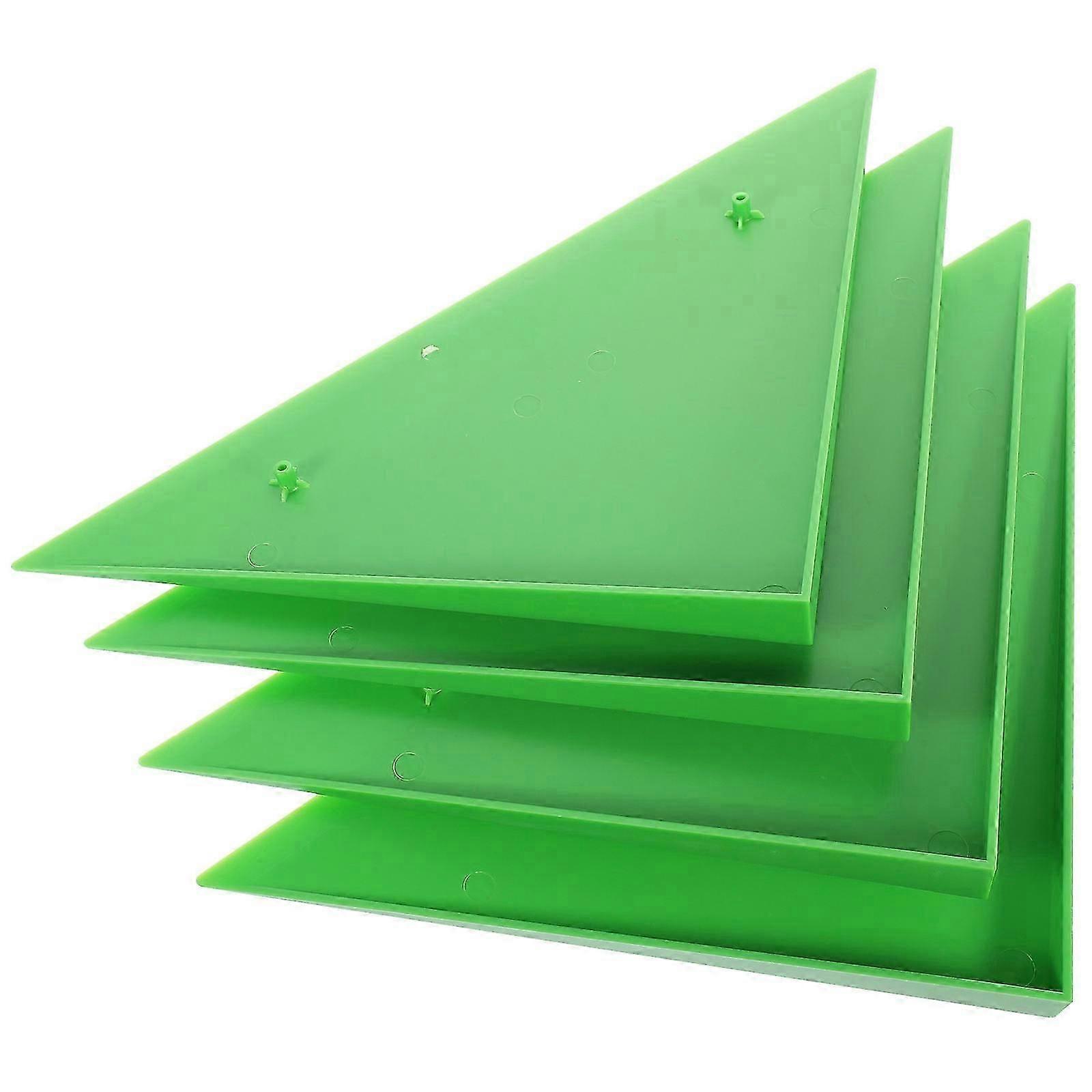 Triangle Table Corner Protector for Foosball Table Durable 4Pcs Set Green