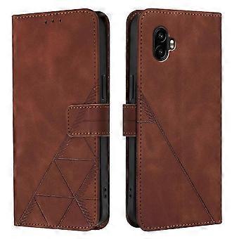 Flip Case for Samsung Galaxy Xcover 6 PRO with Premium PU Leather Adjustable Stand Card Slots Magnetic Cover Shockproof