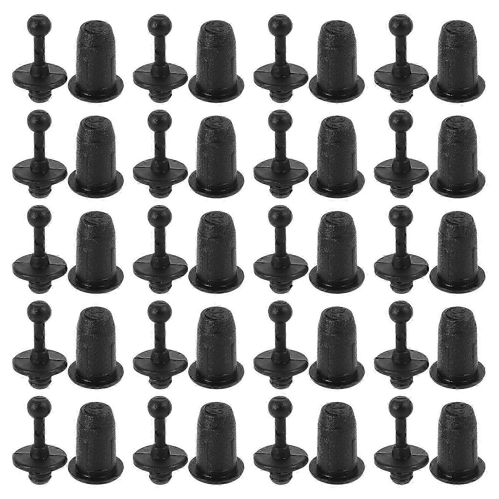 Black Plastic Speaker Grill Clips | Easy Installation | 20 Set