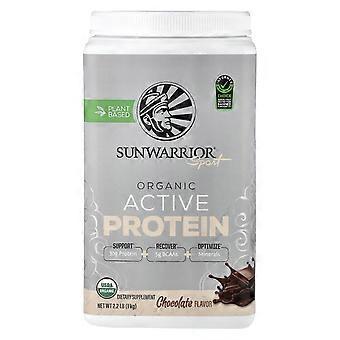 Sunwarrior, Sport, Organic Active Protein, Chocolate, 2.2 lb (1 kg)