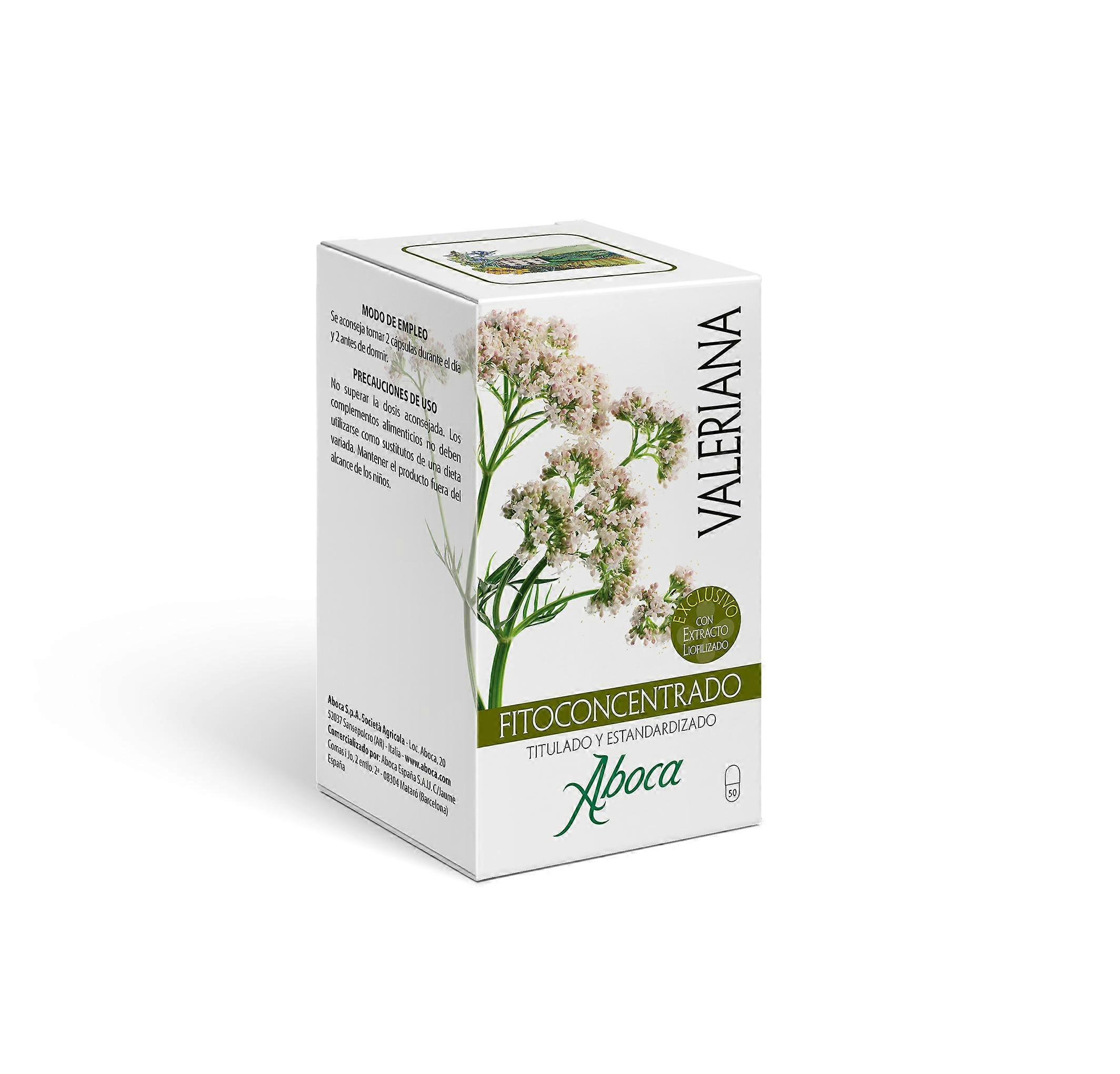 Valerian phytoconcentrate 50 capsules