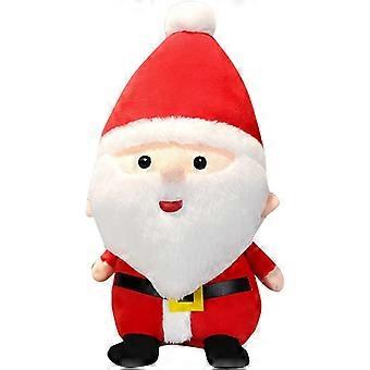 Weihnachten Plüsch Santa Claus Schneemann Elch Puppe, Weihnachten Plüschpuppe dekoratives Kuscheltier Plüschtier für Familie und Kinder (9 Zoll, Weihnachtsmann)