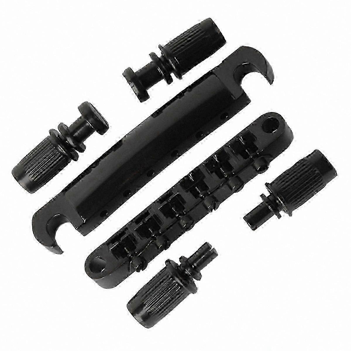 Black Electric Guitar Bridge for 6-String Models