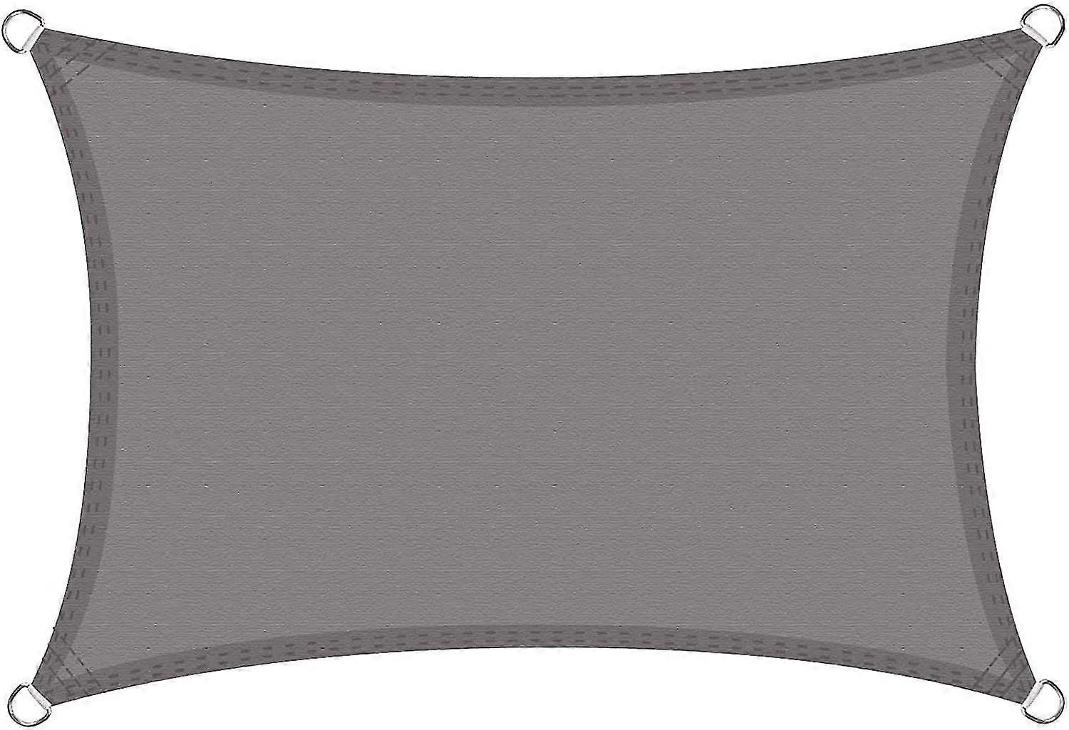 2x3m Rectangular Waterproof Shade Sail, Waterproof Pes Shade Sail, 3x2m Rectangular Shade Net,graphite Gray 2x3
