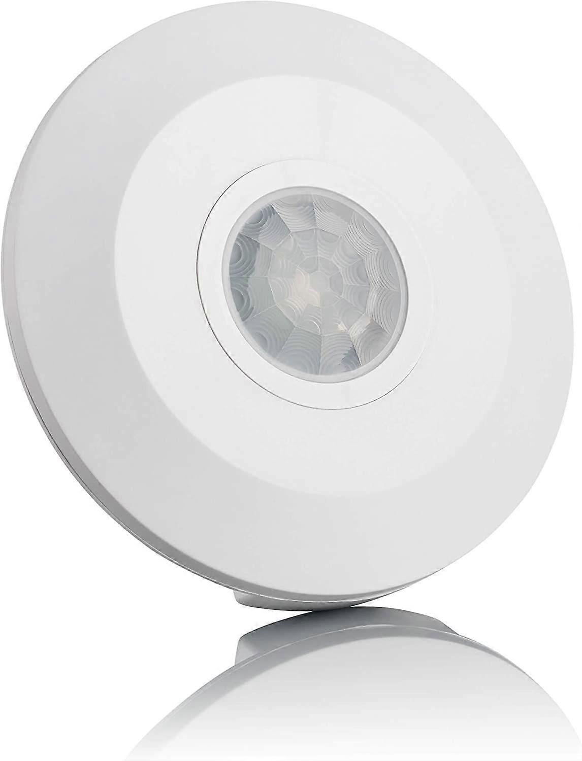 Indoor Motion Detector, Surface mounting, programmable, Infrared sensor, range 6m/360, suitable LED