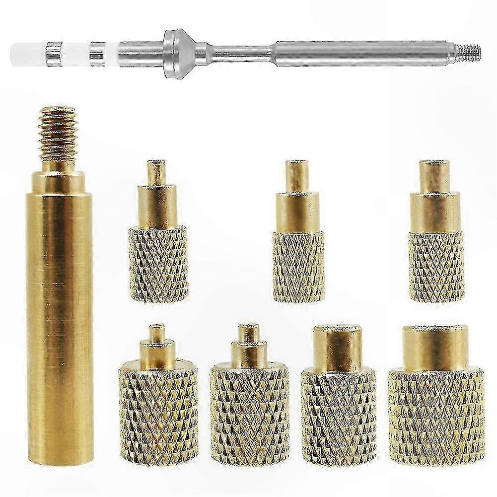 M2-M8 Heat Set Insert Tool Kit, Brass Soldering Iron Tips compatible withTS100 Inserts