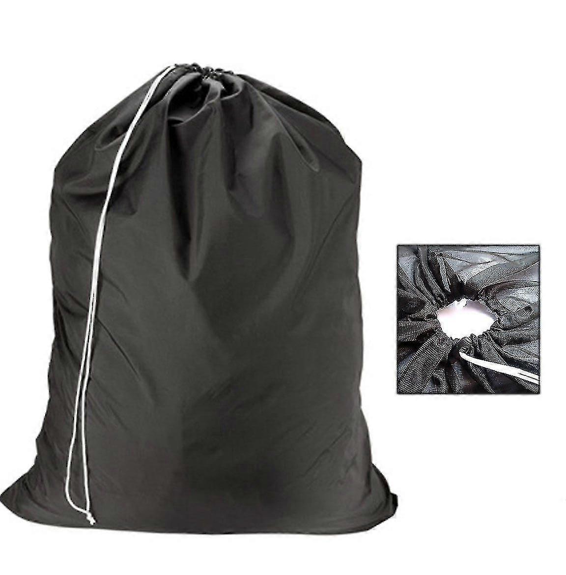 Groot formaat effen kleur drawstring waszak
