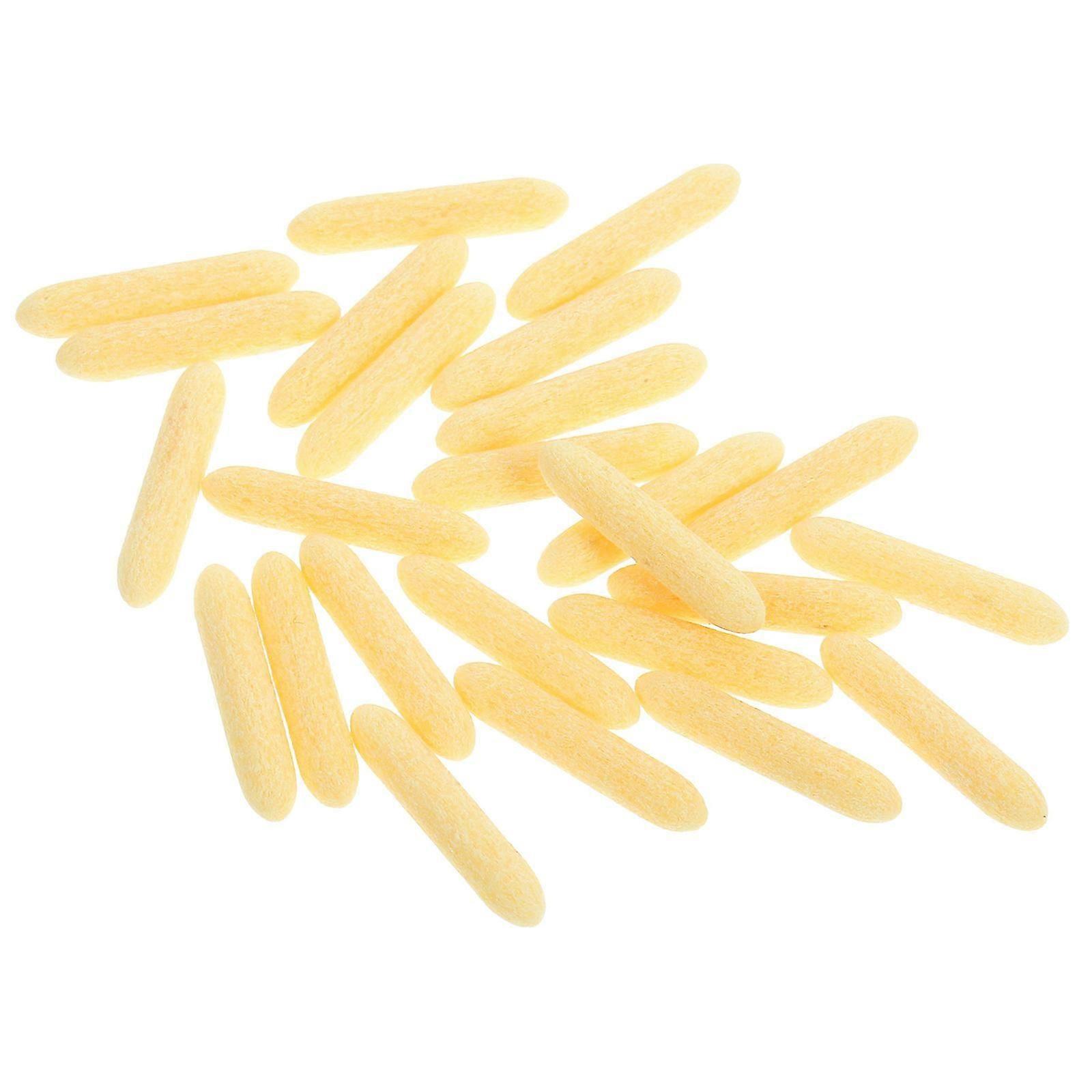 Fiber Paint Pen Nibs, Replacement Points, 25Pcs Yellow