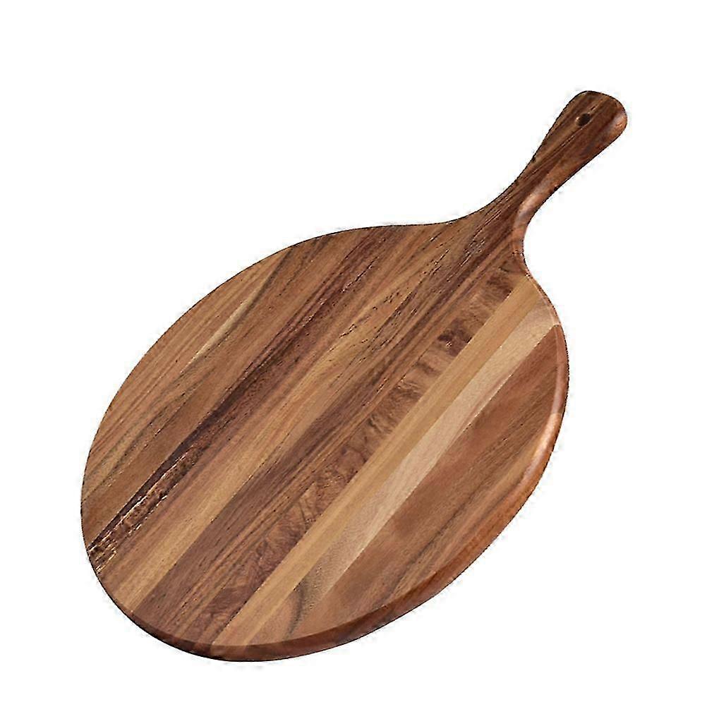 Wood Cutting Board Round Tray for Serving Bread 1 Piece