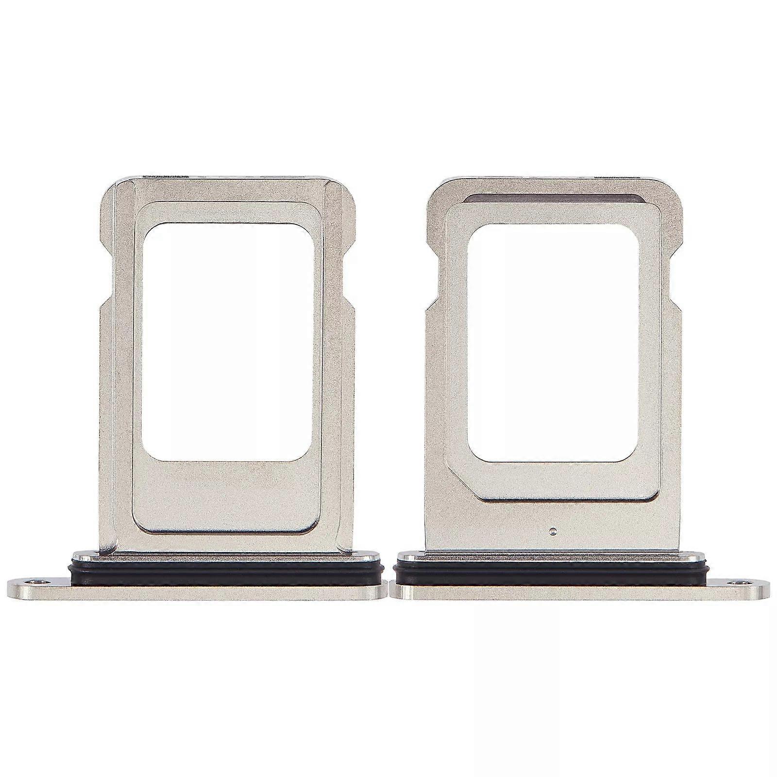 Sim Tray For iPhone 15 Pro Max In White Titanium