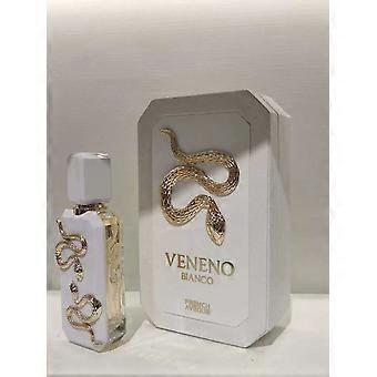 Women's Veneno Bianco Perfume Bottle with Gold Snake Design by French Avenue