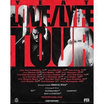 Yeat Love Lyfe Tour 2026 Concert Dates jigsaw puzzle game for adults and kids SC091