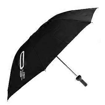 Kreativer weinflaschenförmiger Taschenschirm Anti-UV-Sonnenregen Manueller Regenschirm (Schwarz)