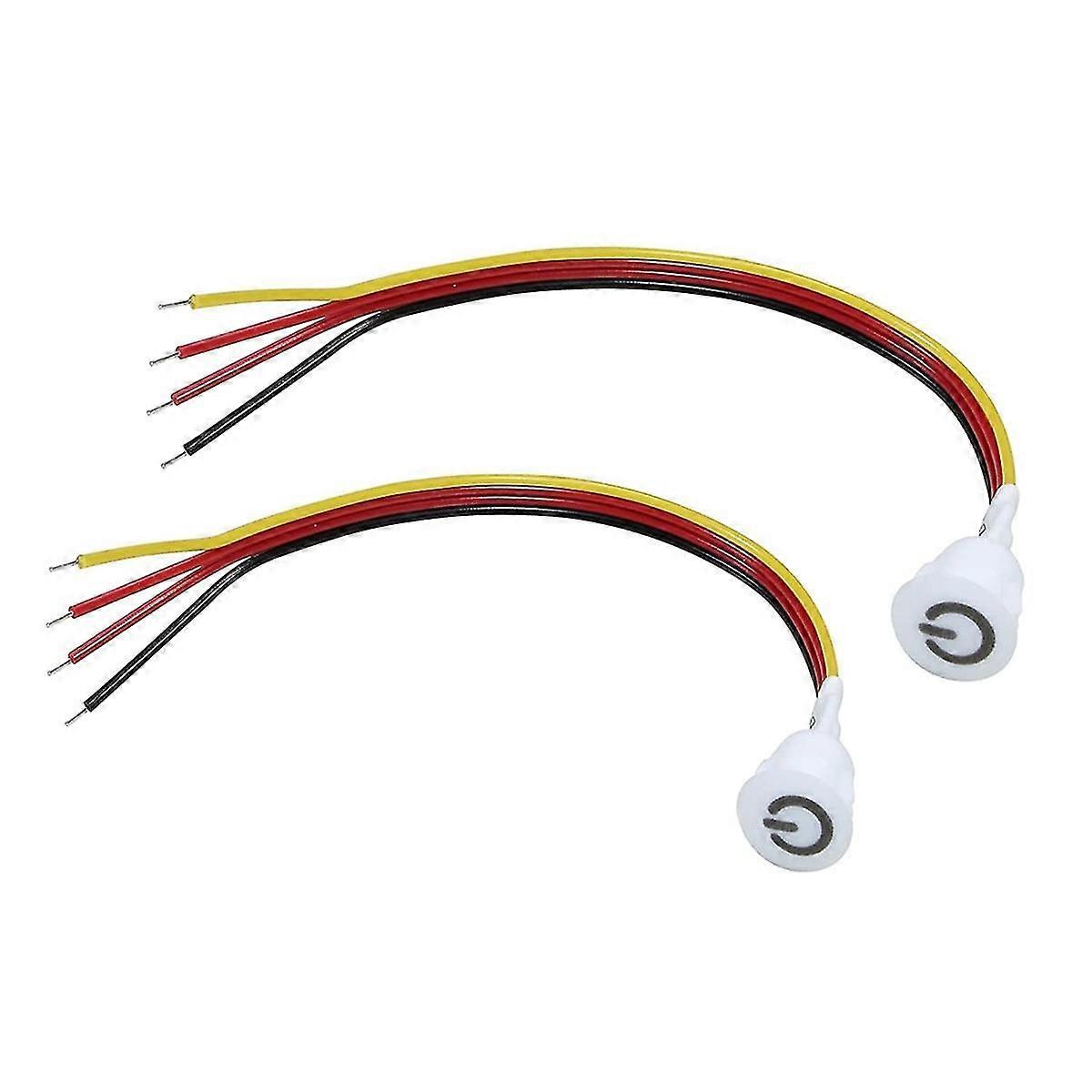 2stk Touch Dimmer Switch Dc3.7v 5v 12v Trinløs Dimmer Switch Sensor