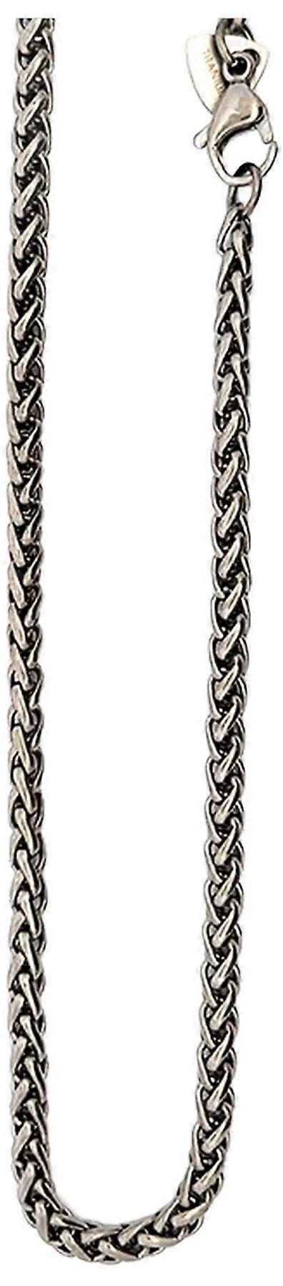 Ti2 Titanium Wheat Chain - Natural Silver