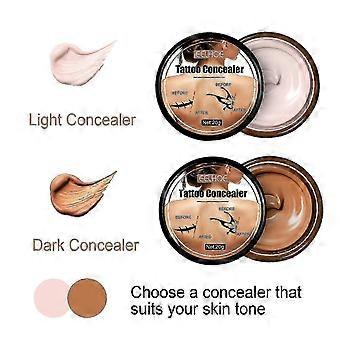 Tatovering Concealer Deksel Tatovering Arr Fødselsmerke Flekk Vanntett Lysende Usynlig To-co