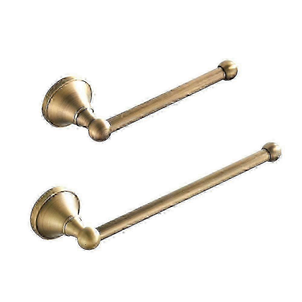 Antique Brass Bathroom Accessory Set