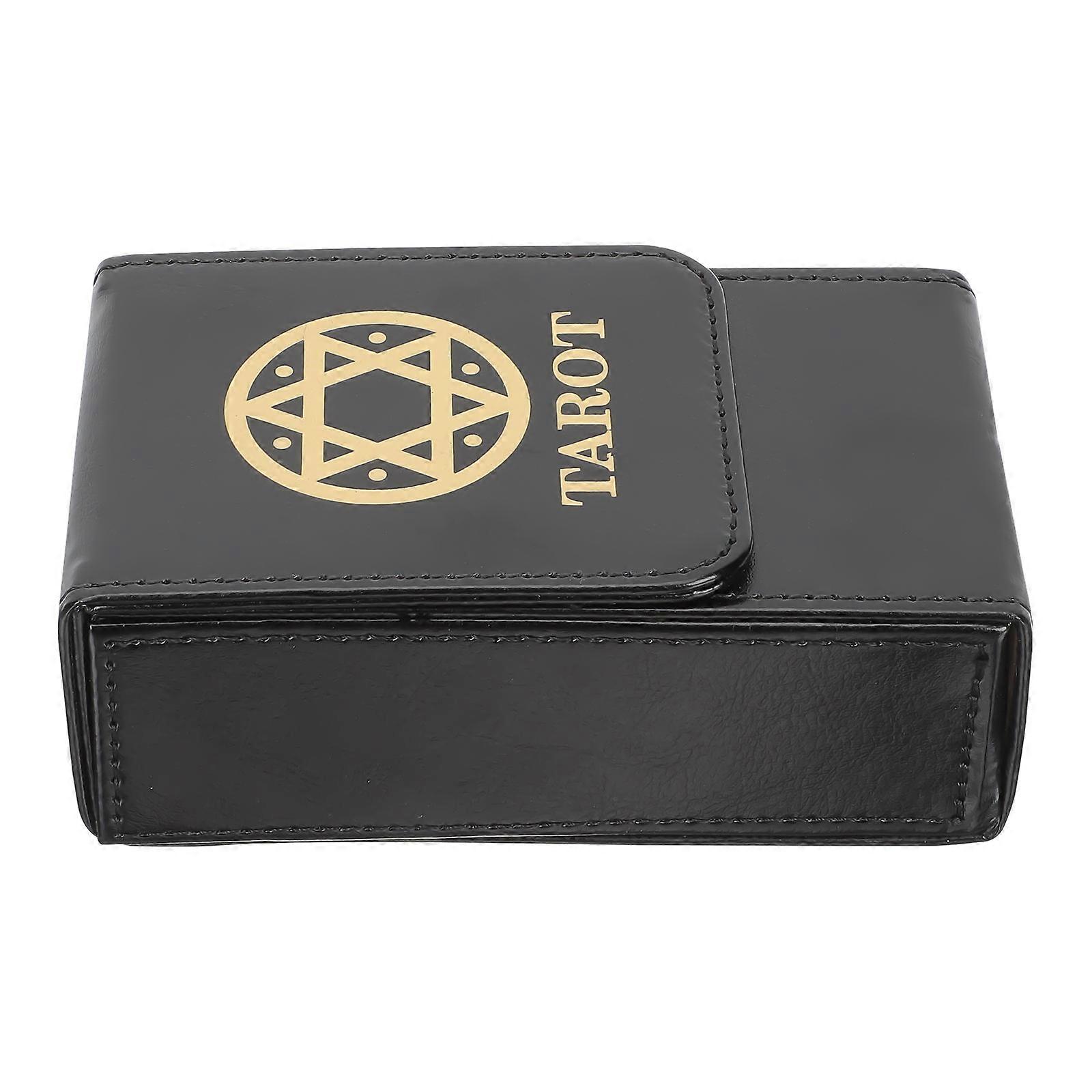 Tarot Cards Storage Box for Storage Multi-Purpose PU Rectangular Box