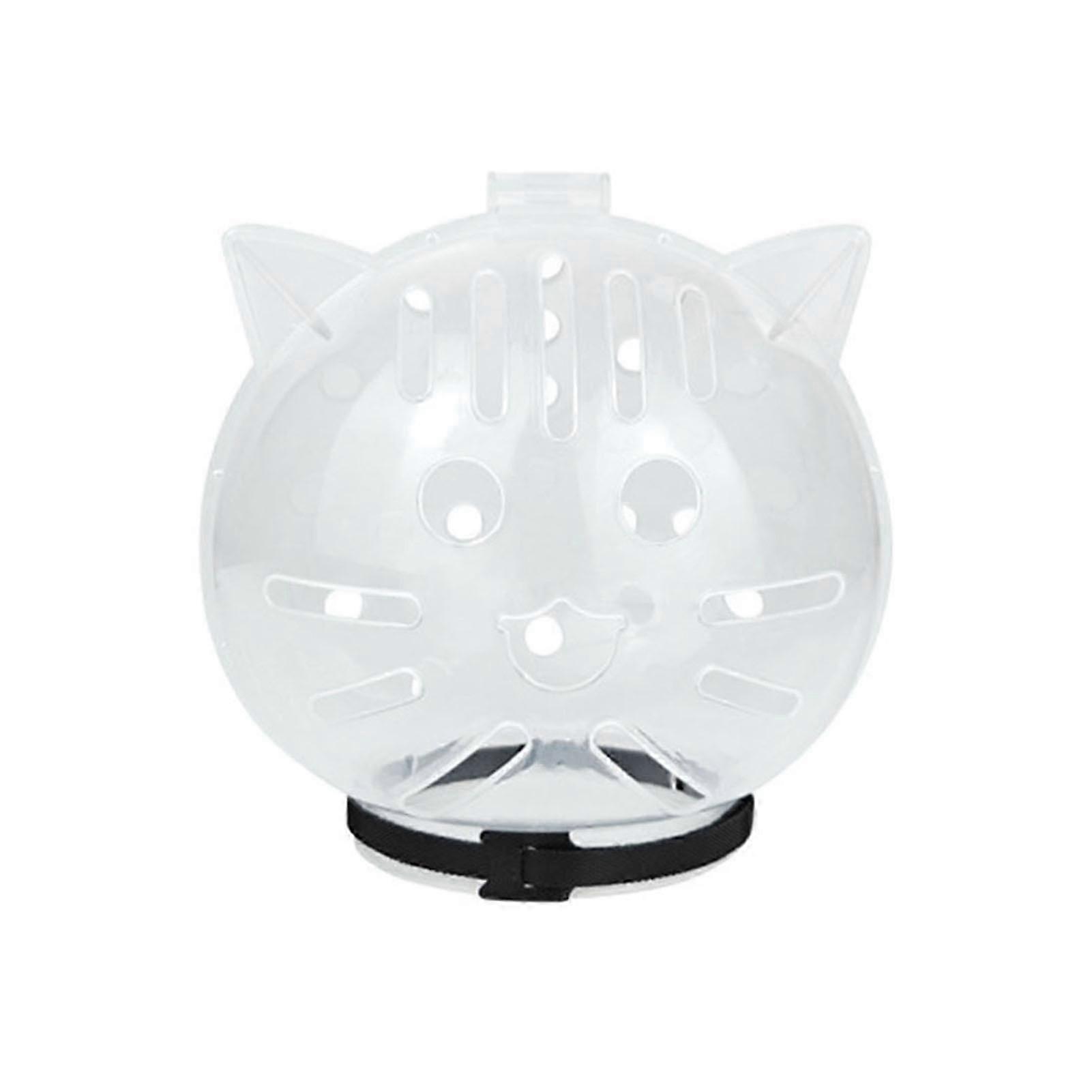 24-Vent Transparent Cat Muzzle