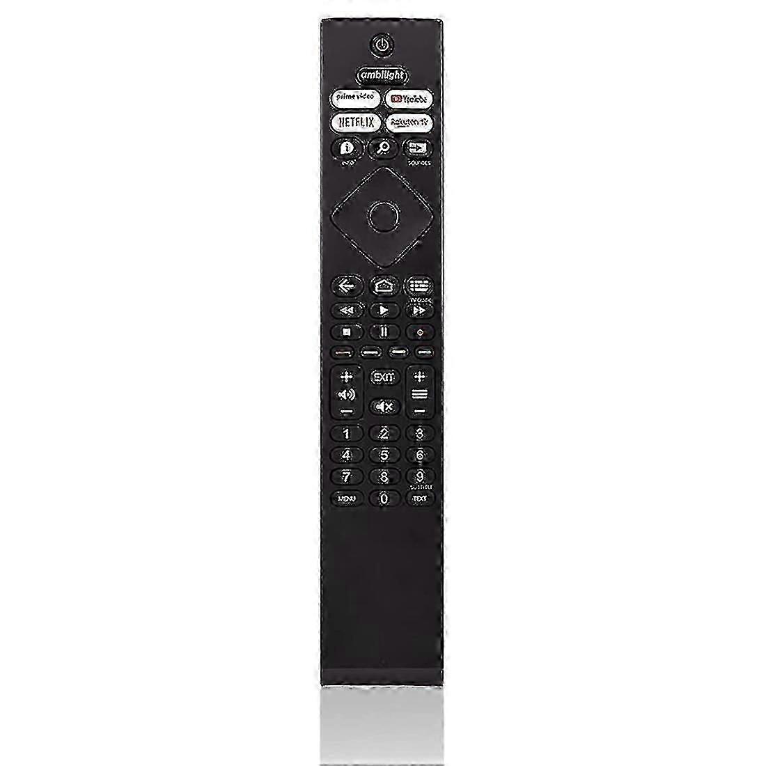 Compatible for Philips Ambilight 4k Ultra HDR OLED Android Smart TV Remote Control Replacement