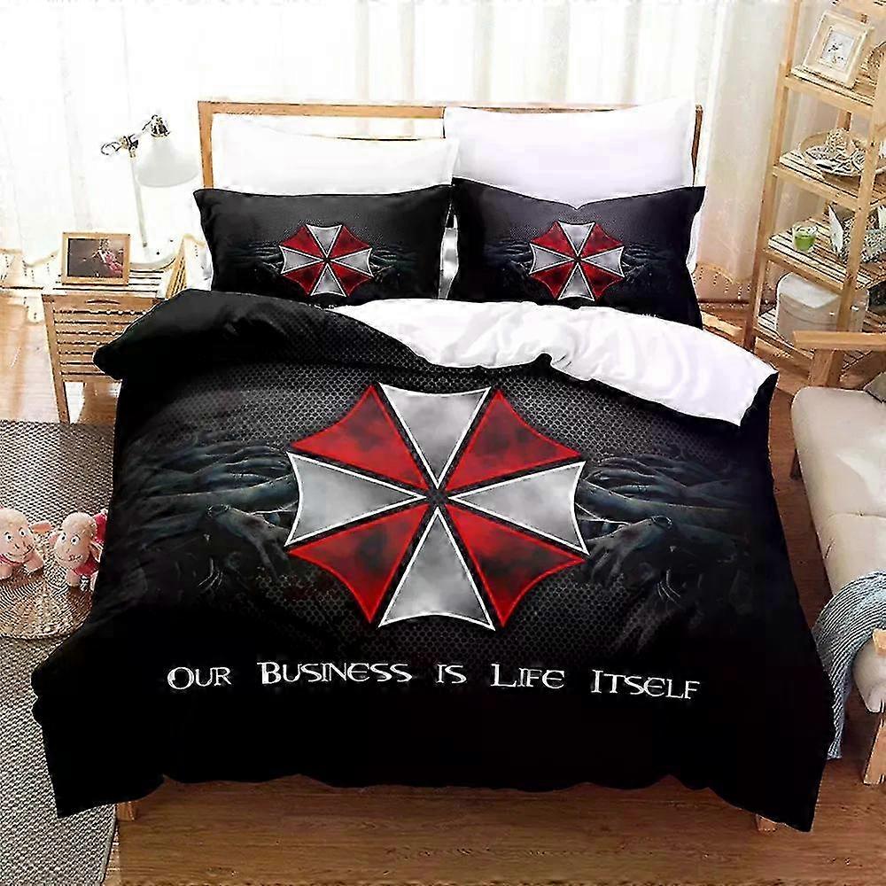 Creative Print Microfiber Duvet Set