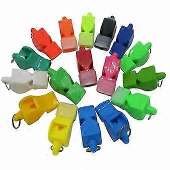 Professional Referee & Game Activity, 50 Pcs Plastic Non-Nuclear Life-Saving Whistle for Sports & Match Use