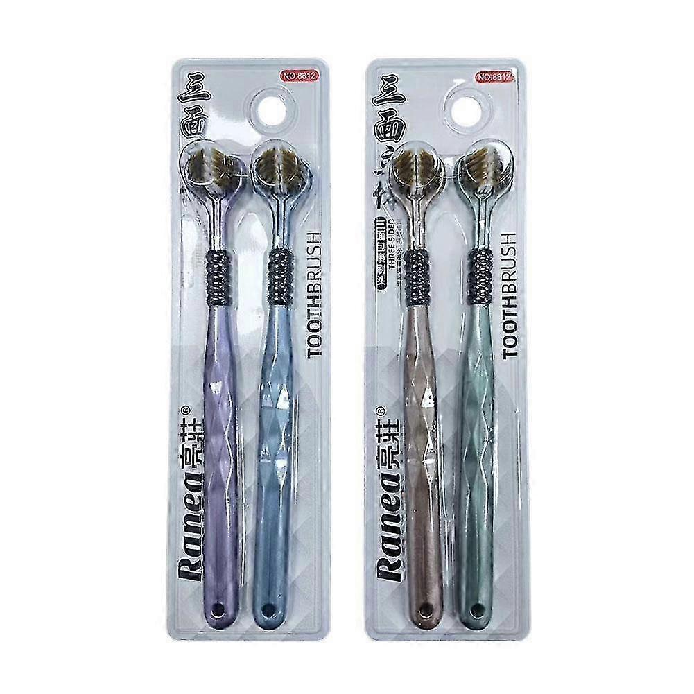 3-Sided Soft Bristle Toothbrush