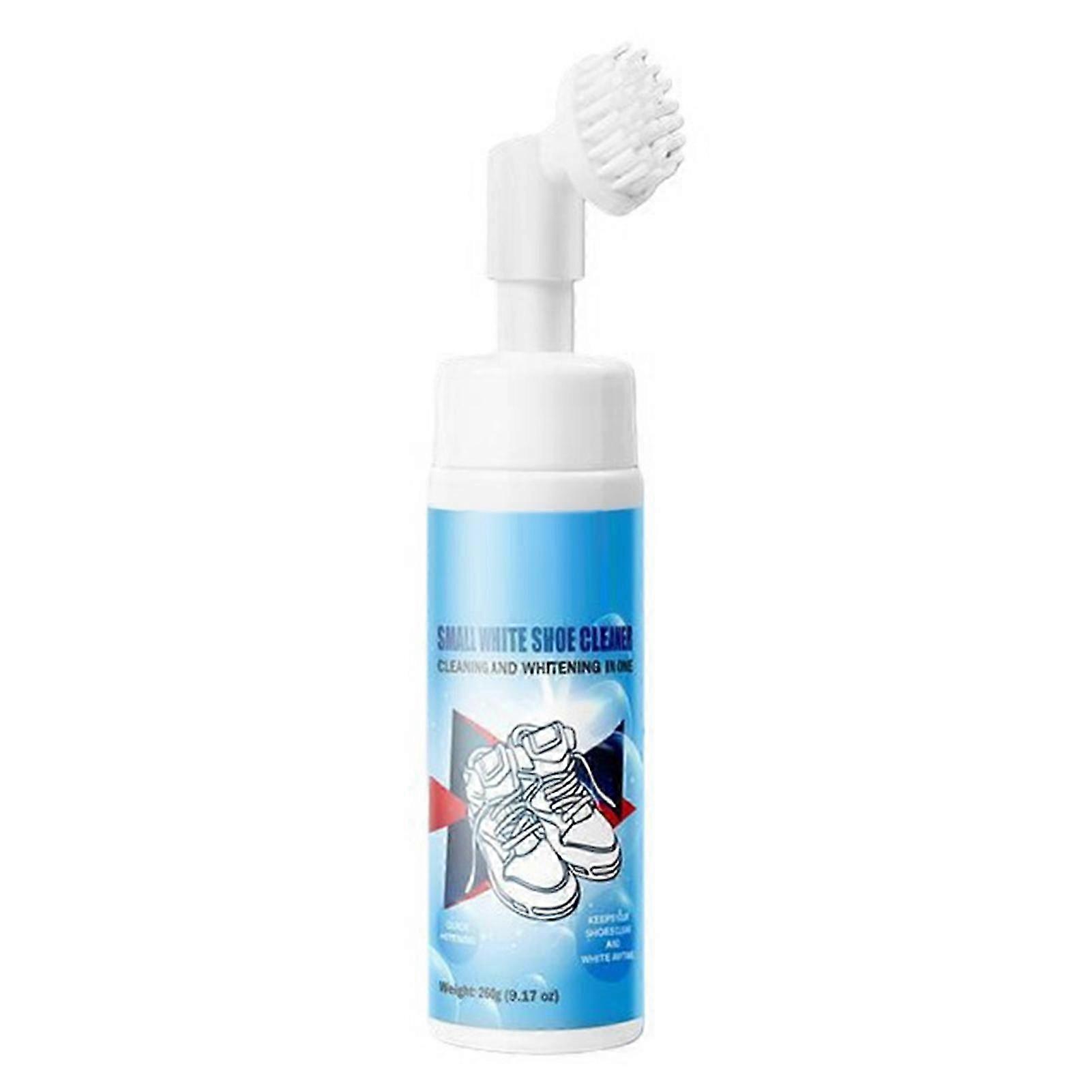 Compact Shoe Cleaner with Integrated Scrubber