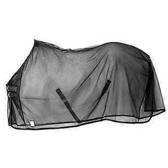 Open Weave Horse Fly Blanket for Warm Weather Care, Airy Coverage with Chest Closures and Open Lower Edge for Pasture Horses and Barn Use