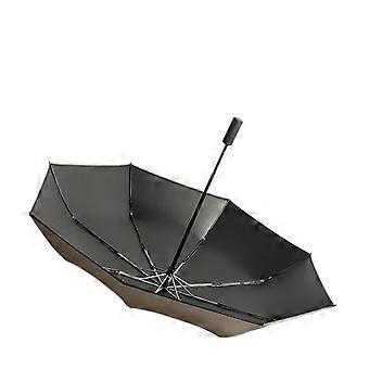 Automatic Folding Umbrella Windproof Compact Travel Umbrella for Rain and Sun with Comfortable Grip