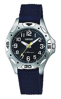 Lorus Watches Quartz Analog Child Watch with Nylon RRS27QX Bracelet