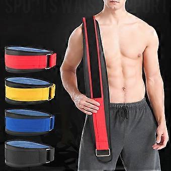 Waist Back Pain Exercise Support Bandage Weight Lifting Belts Lumbar Support Sports Safety Corrector Waist Trainer_jsau1