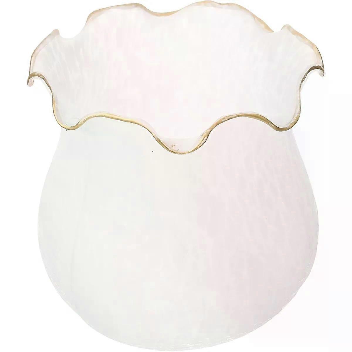 Glass Lamp Shade Replacement for E27 Socket White Decorative