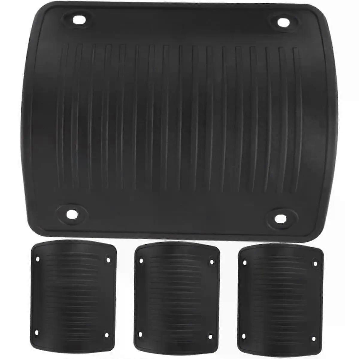 Suitcase Corner Protector 4pcs Plastic Anti Collision Black