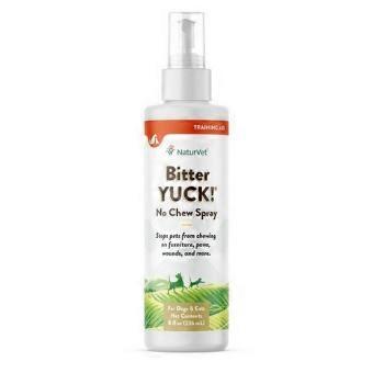 NaturVet Bitter Yuck! No Chew Spray, 1 Each / 8 Oz