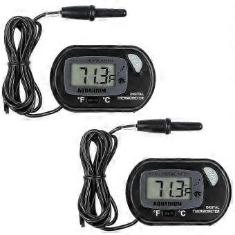 Suction-Mount Dual-Readout Thermometer