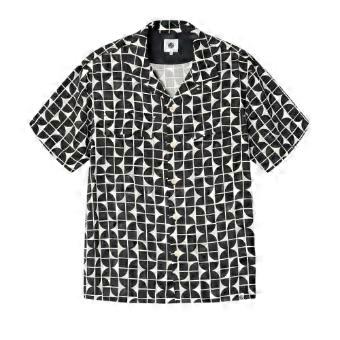 Pretty Green Mens Bauhaus Regular Short-Sleeved Shirt