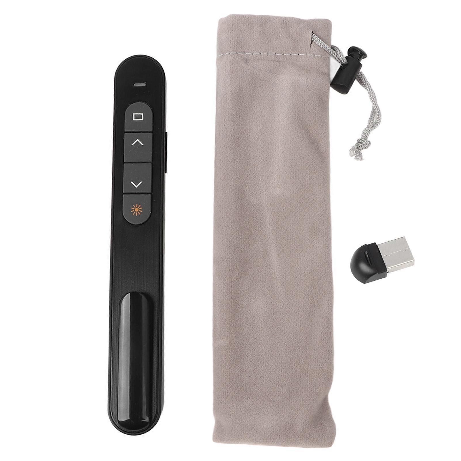 Wireless Presenter, Remote Control, Presentation Pointer, Portable PPT Clicker for Classroom and Office