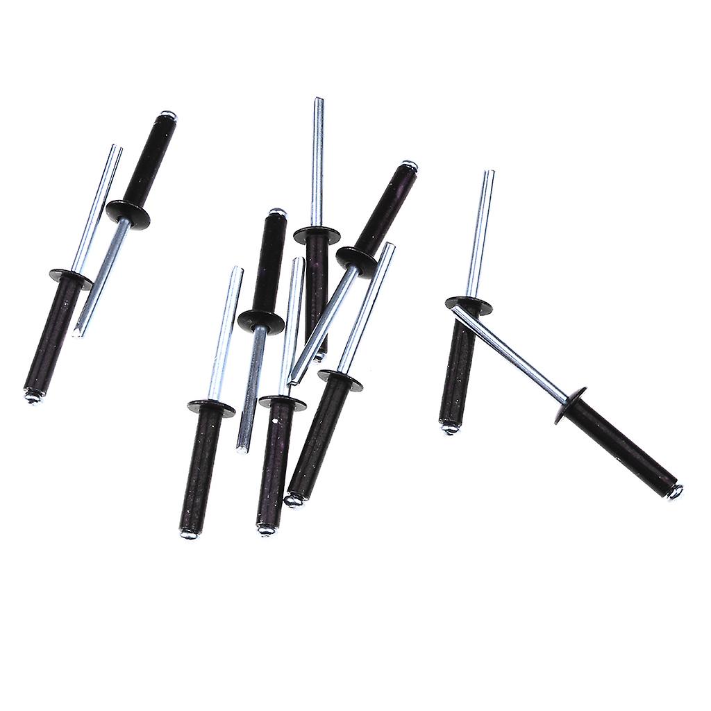 20pcs Metal Kayak Tri Bulb Rivets - Tri Grip Rivet - Black Long Pop Rivet