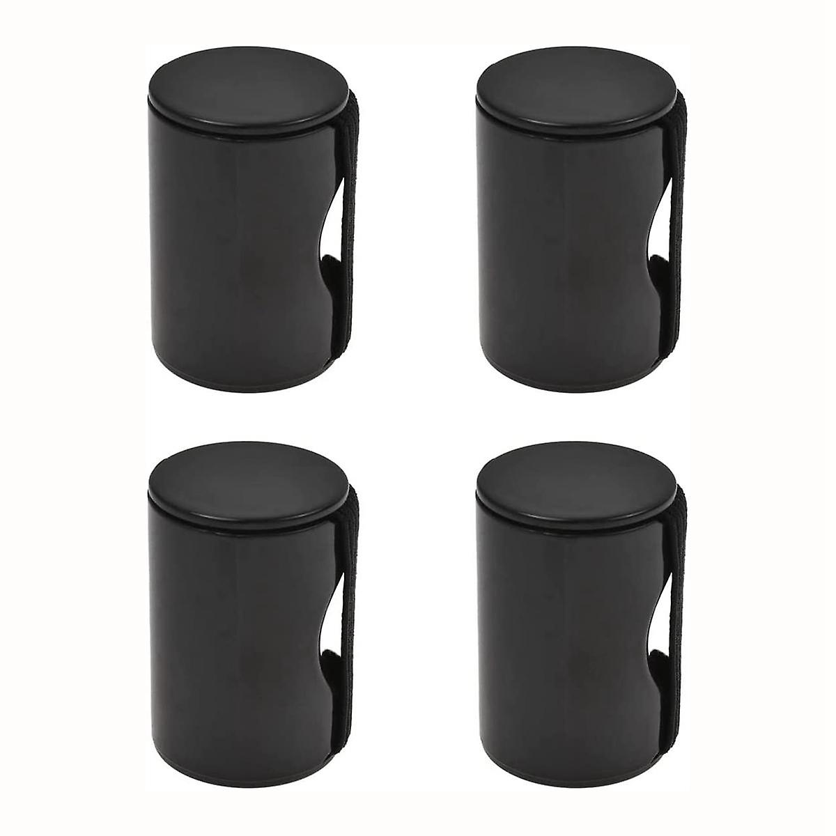 4Pcs Rhythm Shaker Finger Sand Shakers Instruments Playing Accompaniment for Guitar Ukulele Mandoli